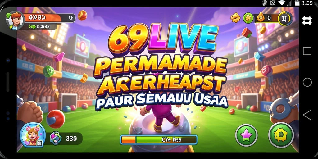 Screenshot gameplay 69LIVE yang menampilkan keseruan permainan.