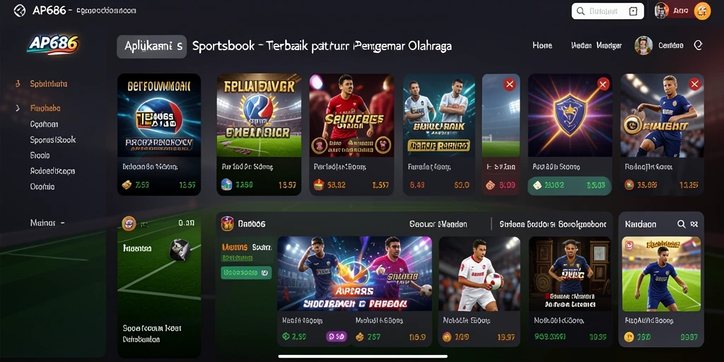 Tampilan gameplay menarik dari Sportsbook AP686 yang mudah diakses.
