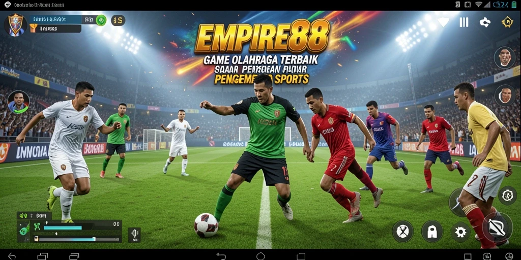 Tampilan gameplay menarik dari EMPIRE88 dalam berbagai mode olahraga.
