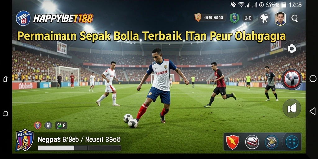 Tampilan gameplay yang mengasyikkan dalam HAPPYBET188.