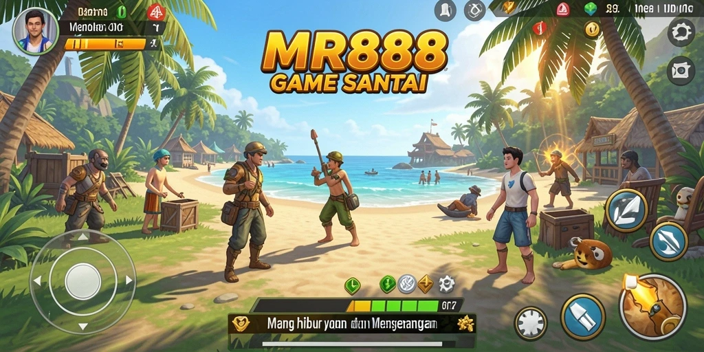 Gameplay seru dan menghibur di MR888 dengan grafis cerah.