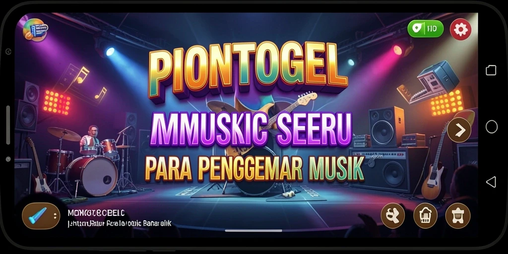 Tampilan gameplay menarik PIONTOGEL dengan berbagai lagu dan tantangan.