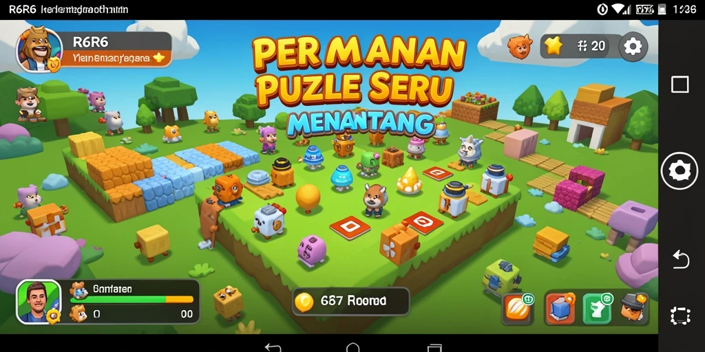 Gameplay menarik R6R6 yang penuh teka-teki menantang.