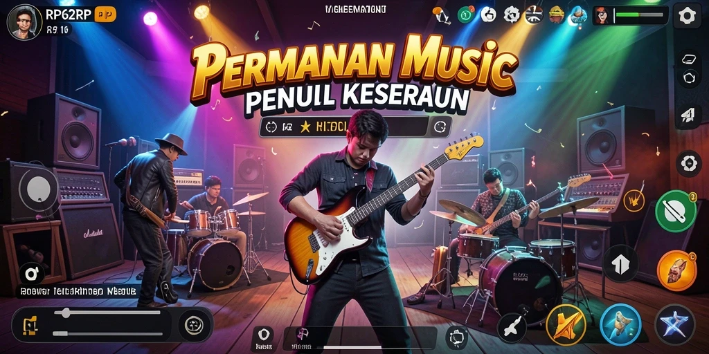 Tampilan gameplay yang menarik dan interaktif di RP62RP.