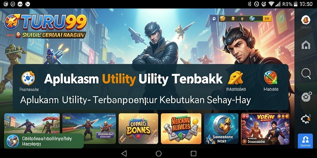 Tampilan antarmuka TURU99 yang modern dan intuitif untuk pengguna.